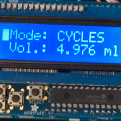 Arduino Controller for our Low-Cost Syringe Pump